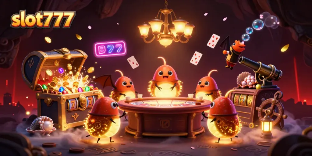 Engage in thrilling gaming action with slot777 at this vibrant cave casino.